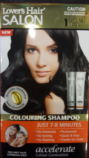 Lover's Hair Salon - Colouring Shampoo - Black