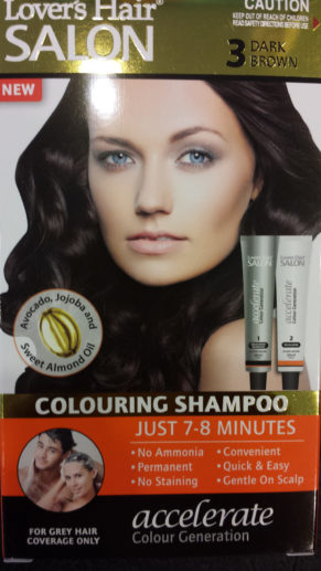 Lover's Hair Salon - Colouring Shampoo - Dark Brown